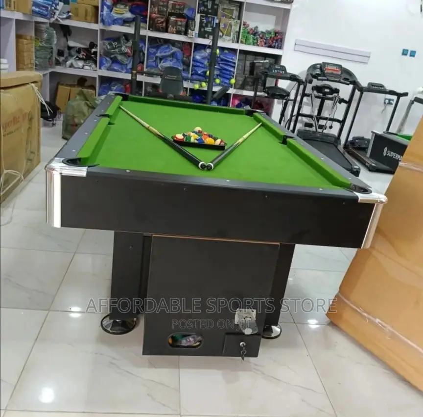 7ft Best Foreign Coin Operated Snooker With Accessories