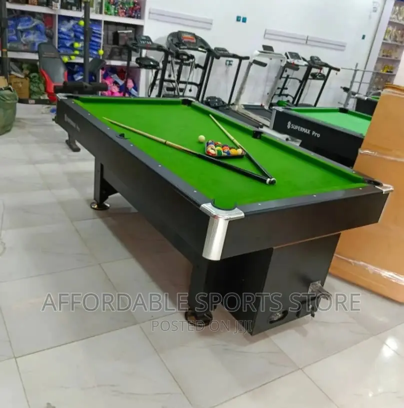 7ft Original Nice Foreign Coin Snooker With Accessories
