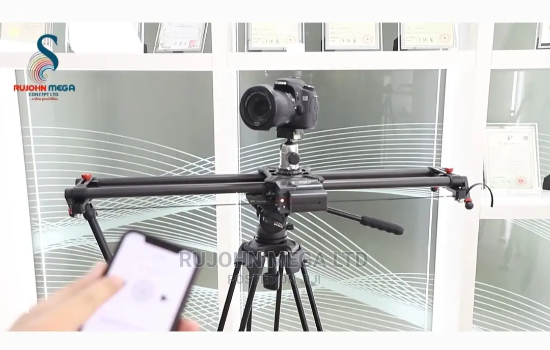 Coman 4feet (120cm) Motorized Camera Slider With App Contorl