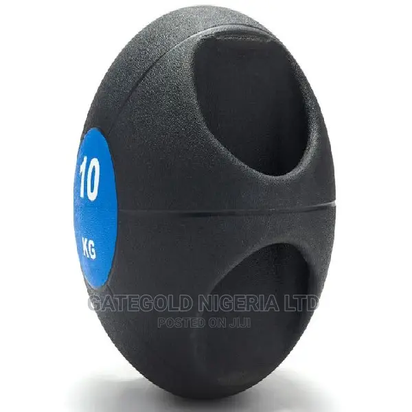 10kg Medicine Ball With Handle – Pm160-10
