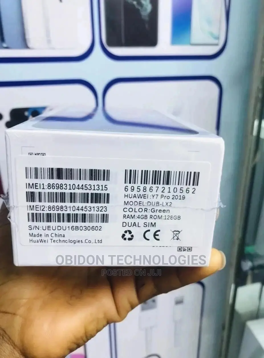 New Huawei Y7 2019 128 GB