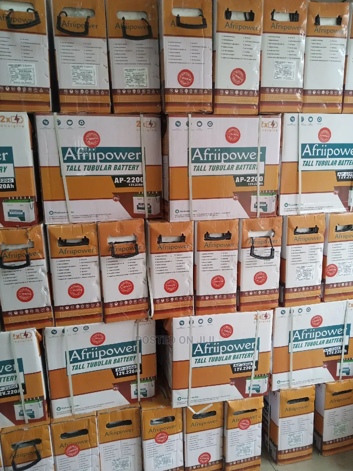 220ah Afrii Power Tubular Battery