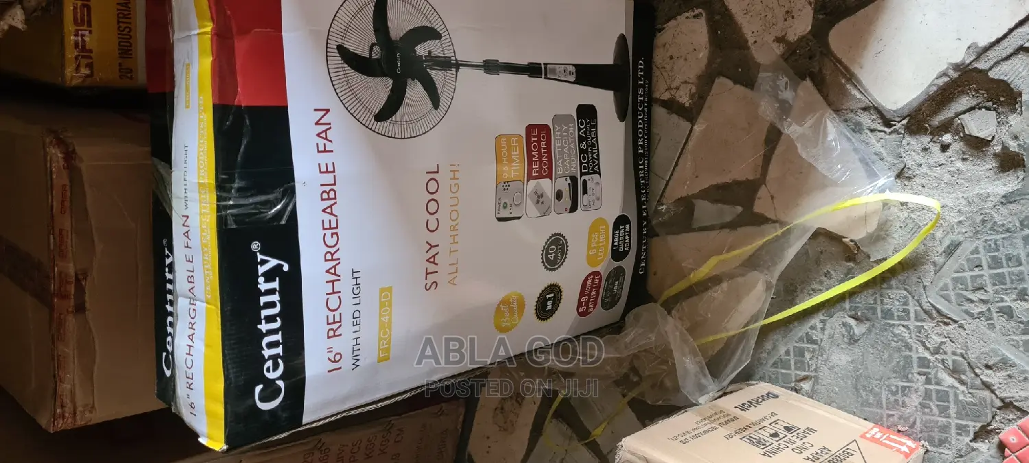 Century Rechargeable Fan
