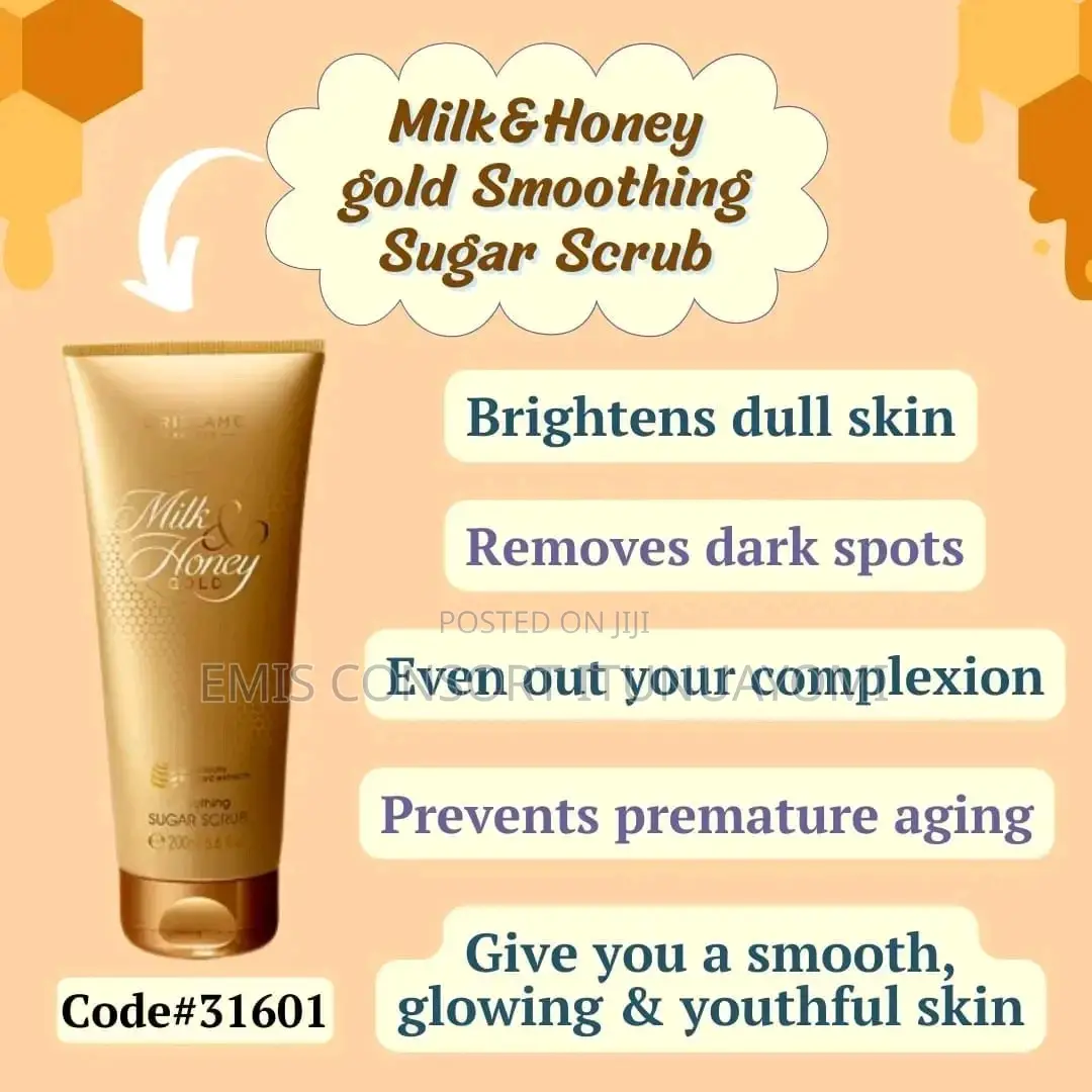Milk and Honey Smoothing Sugar Gold Scrub