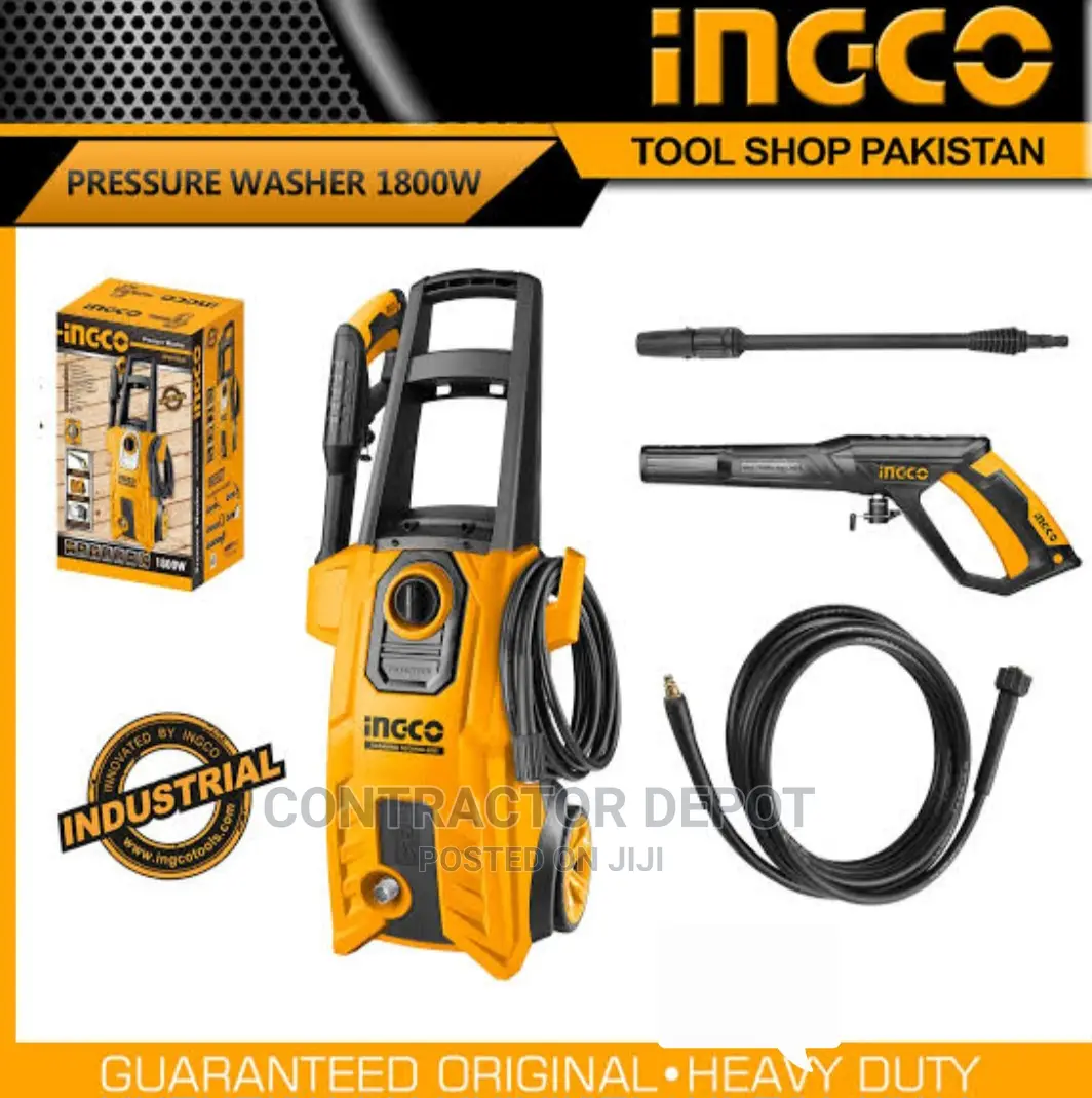 INGCO Pressure Washer 1800W 150bar HPWR18008