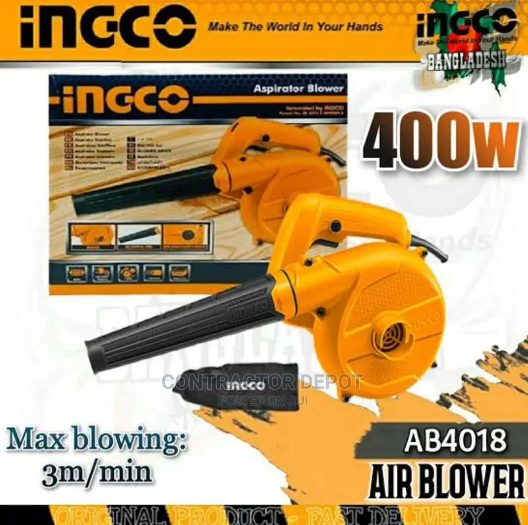 Ingco 2 in 1 Home Aspirator Blower + Vacuum Cleaner – 400w