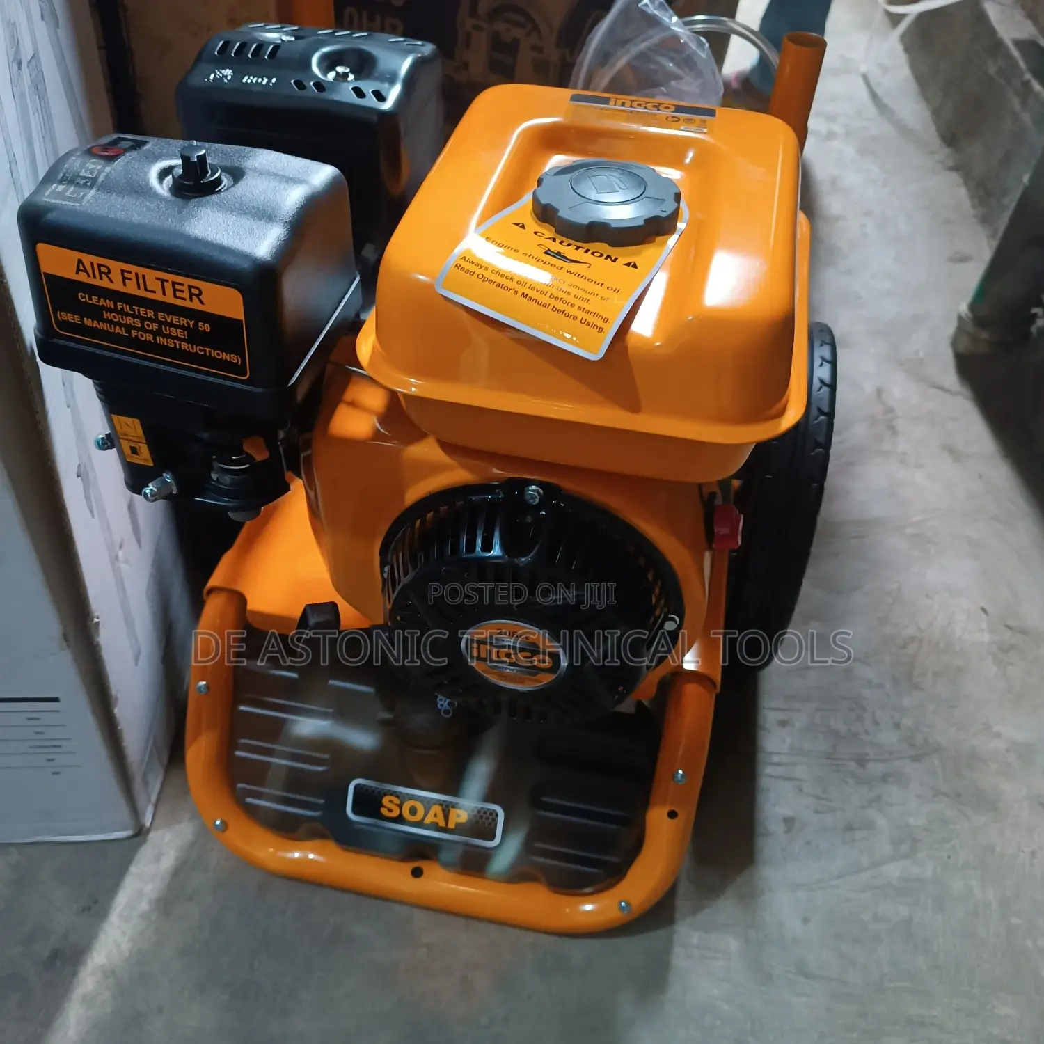 7-Ingco Gasoline Pressure Washer