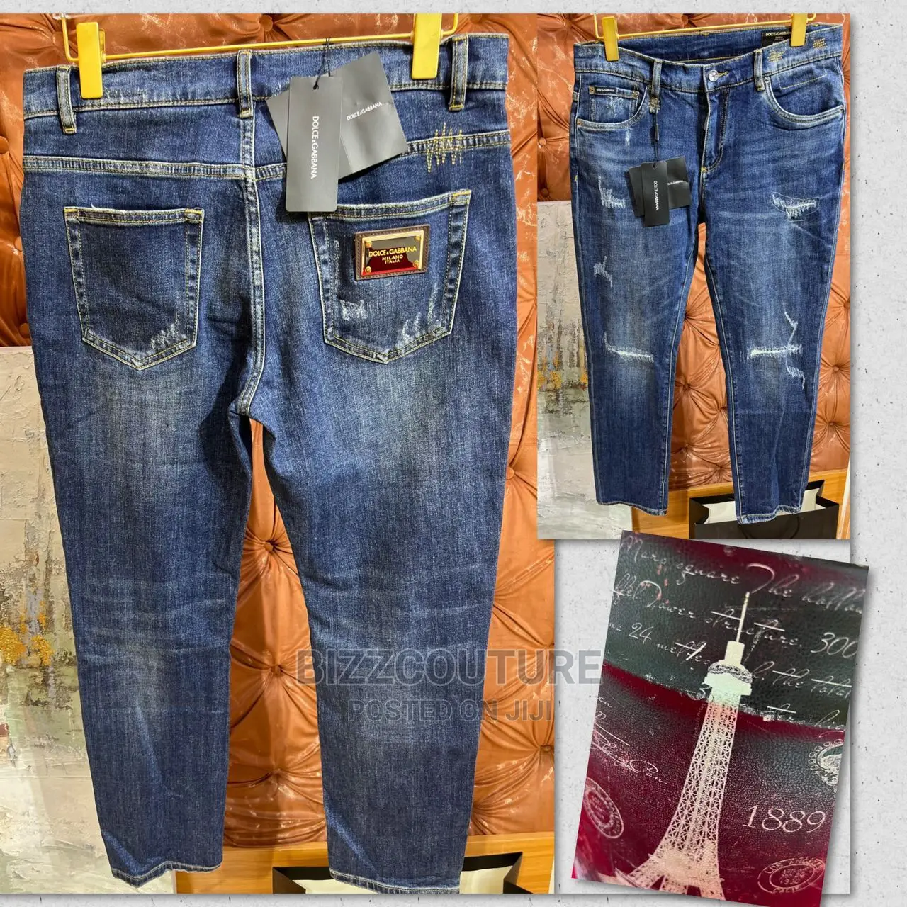 DOLC GABBANA Top Notch Jeans Available in Store