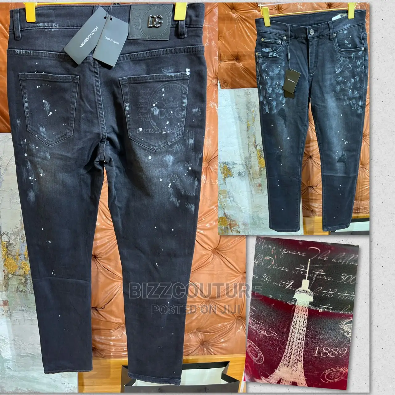 DOLC GABBANA Top Notch Jeans Available in Store