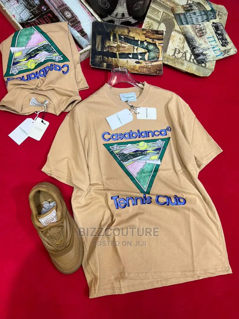 CASABLANCA Top Notch T-Shirts Available in Store