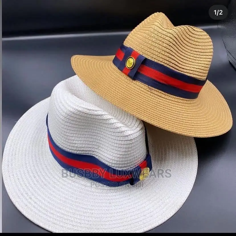 High Quality Straw Fedora Hats