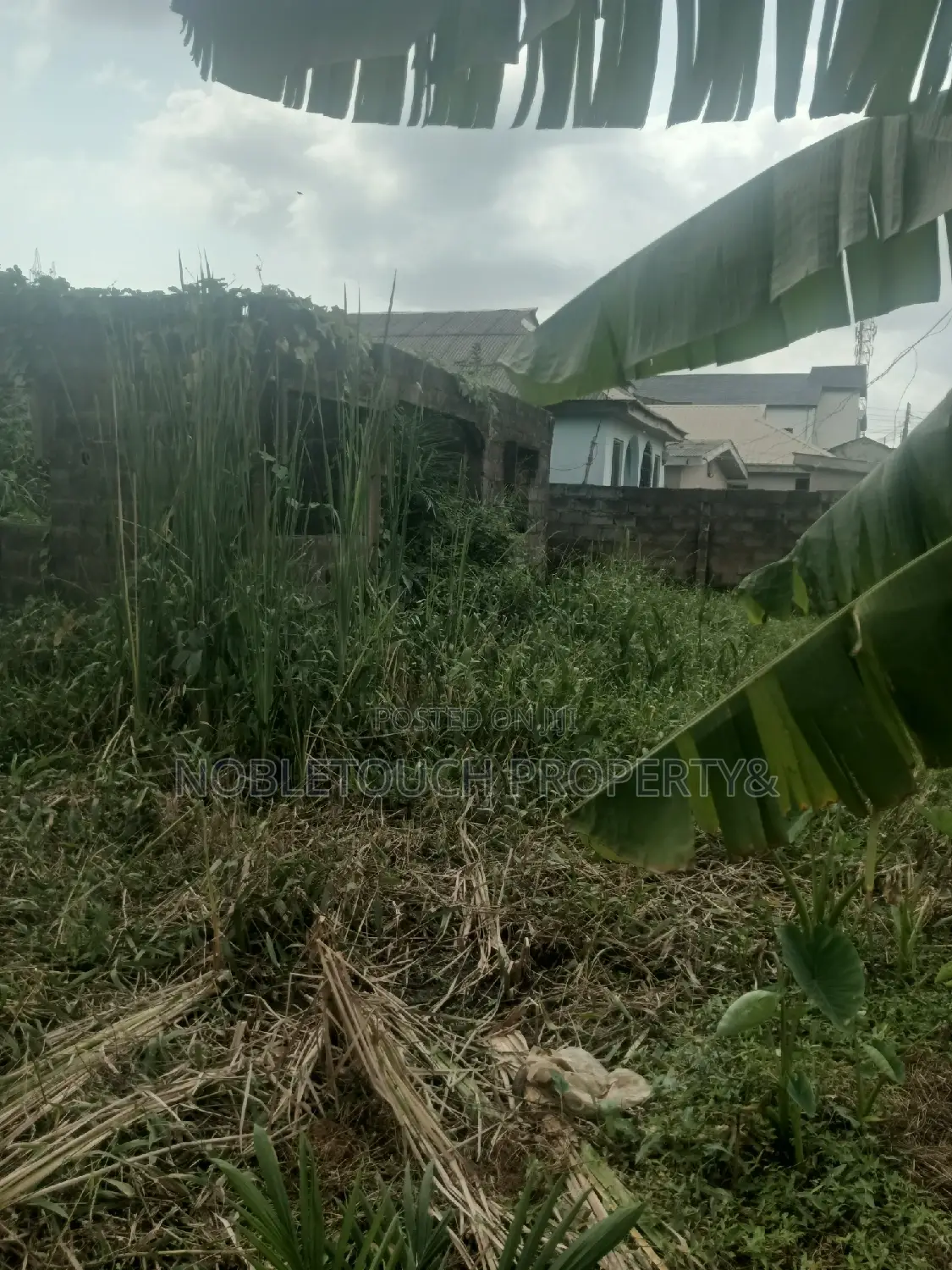 Half Plot of Land at Council Idimu for Sale