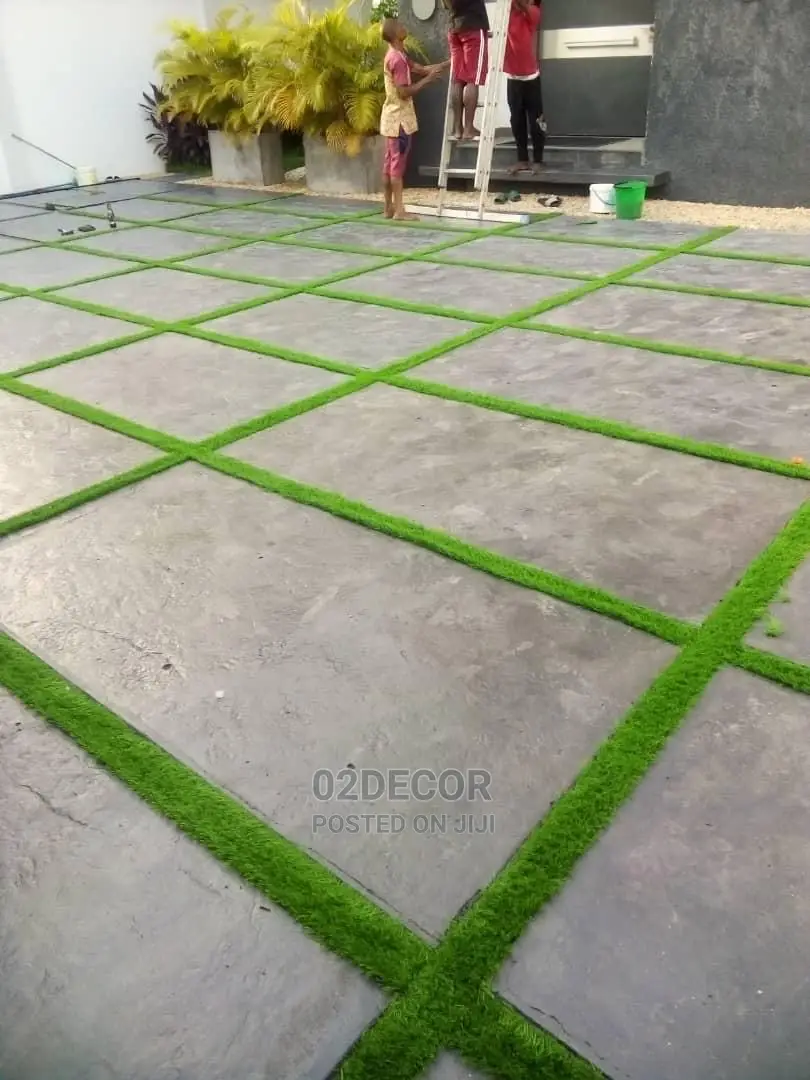 We Design With Green Grass Rugs