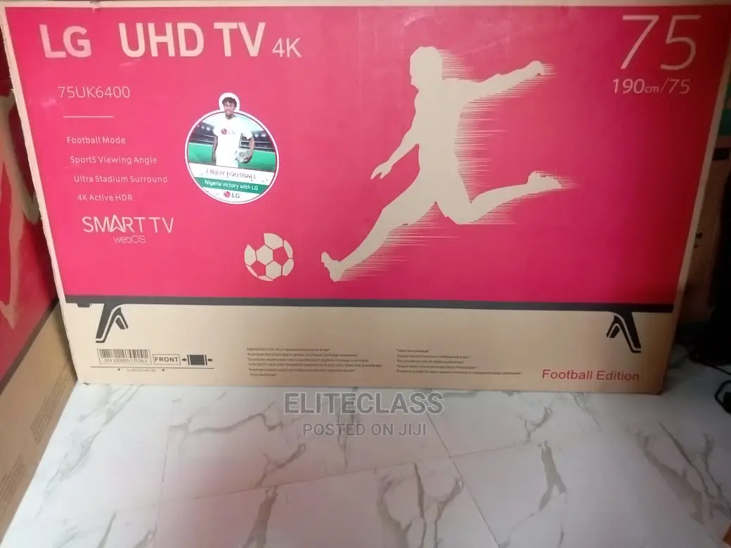 75inches LG Smart TV +Netflix+Youtube(With 2 Years Warranty)