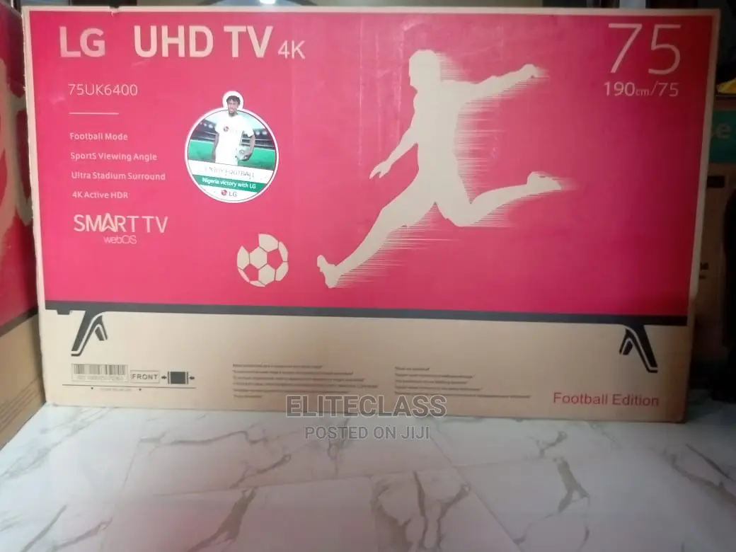 75inches LG Smart TV +Netflix+Youtube(With 2 Years Warranty)