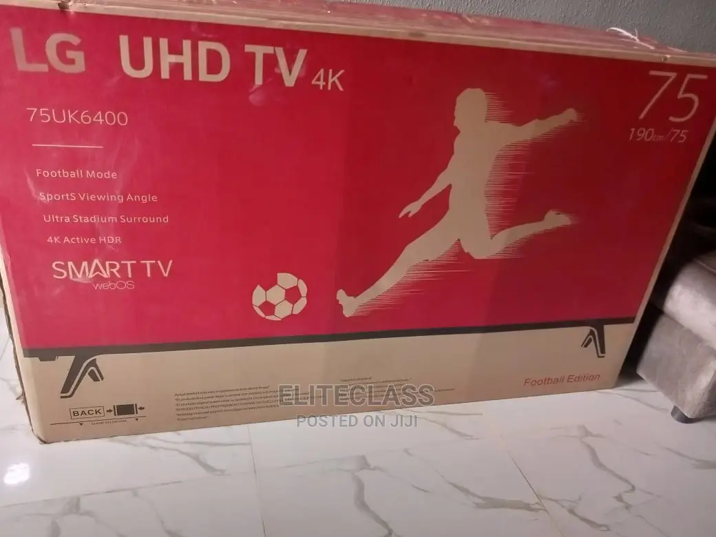 LG 75" Uhd Smart TV With Browser+Netflix+Mira Cast
