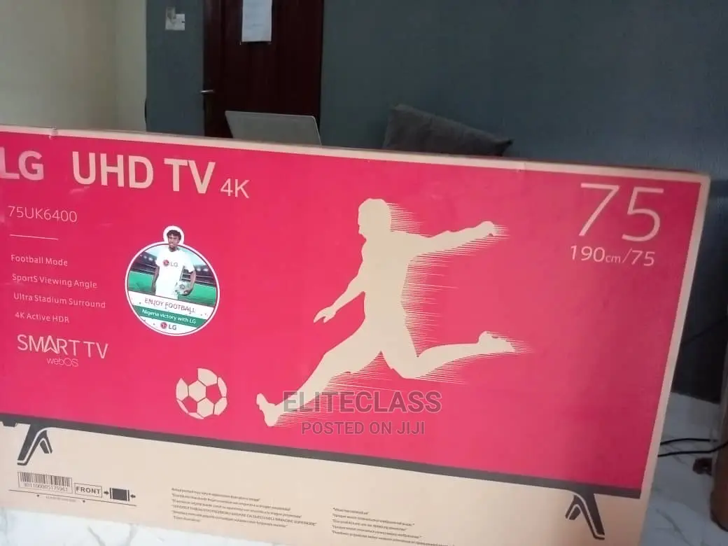 Uhd/ LG 75" Smart TV +Youtube+Mira Cast+Netflix