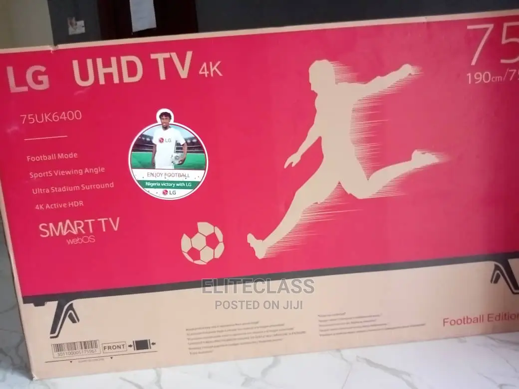 Uhd/ LG 75" Smart TV +Youtube+Mira Cast+Netflix