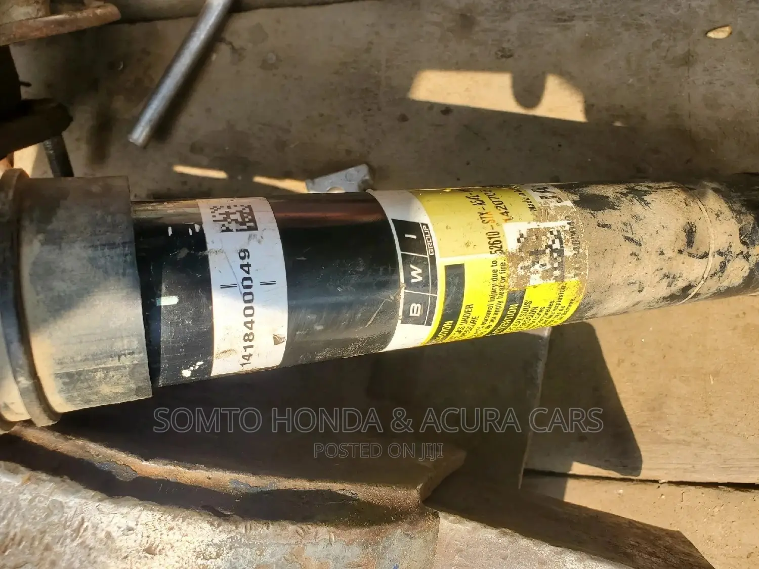 Back Shock Acura MDX/ZDX 2007-2013 Sensor Type