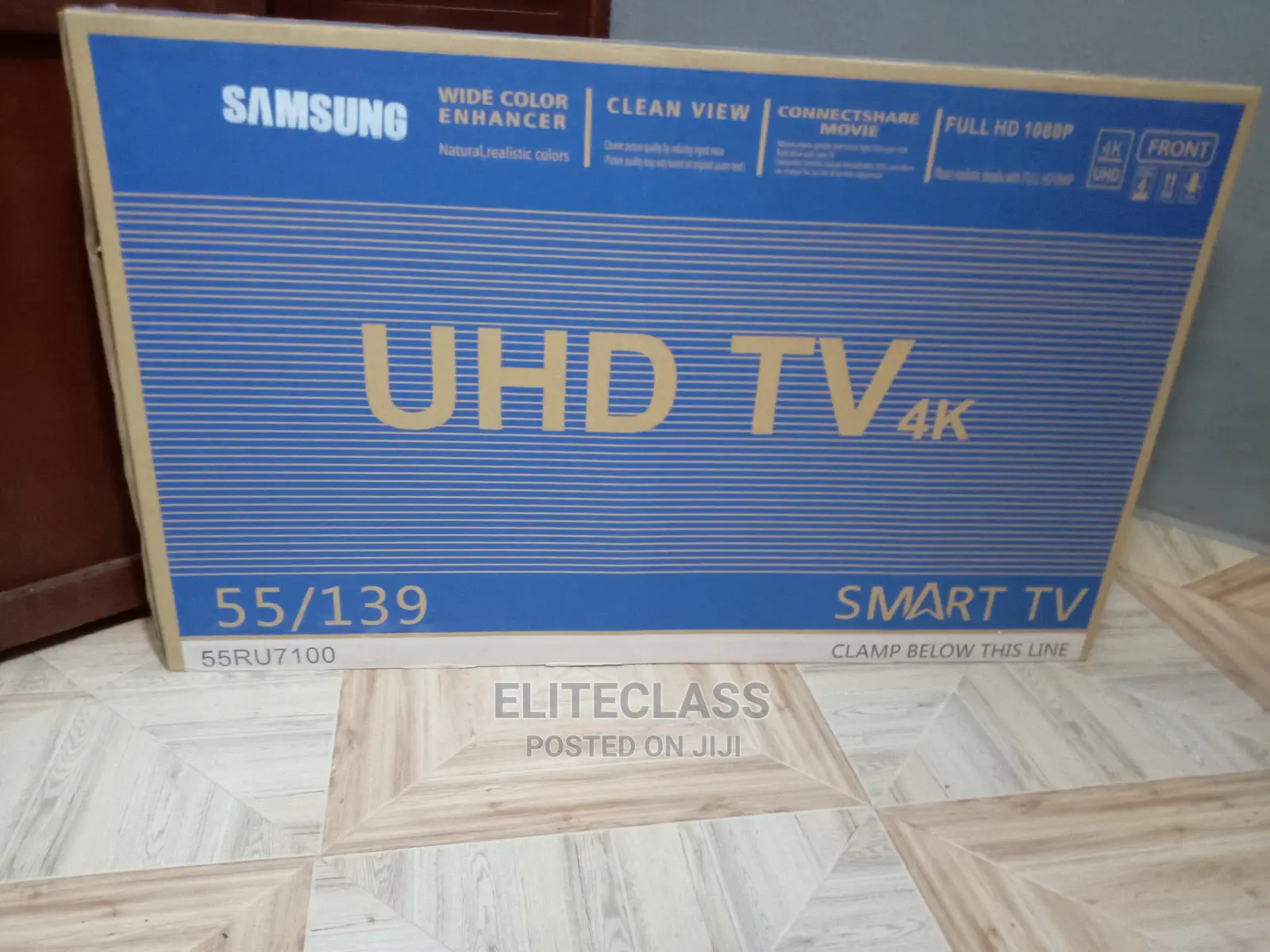 55 INCHES SAMSUNG SMART TV With 2yrs Warranty(Brand New)