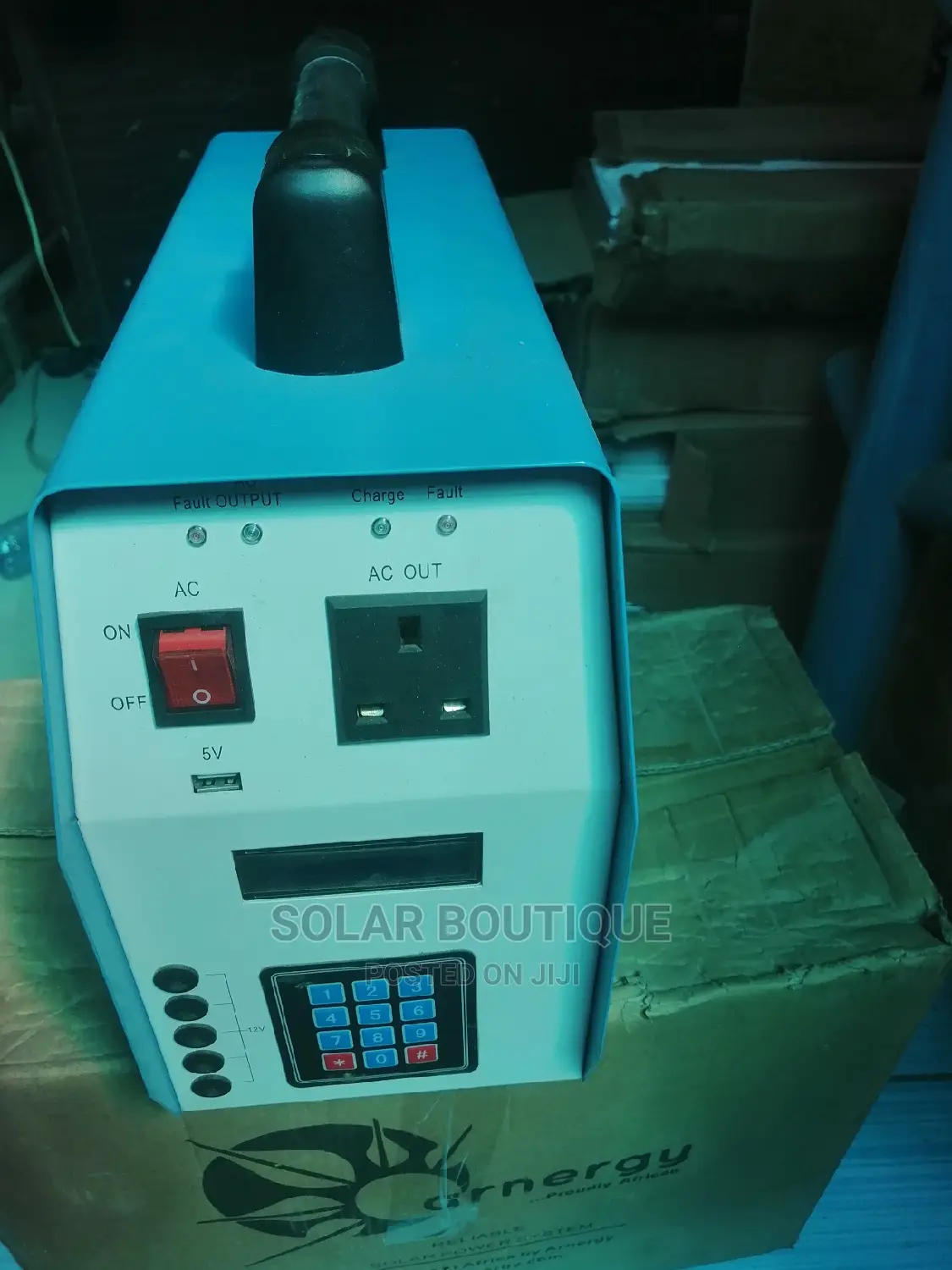 300w Solar Generator With Lithium Battery