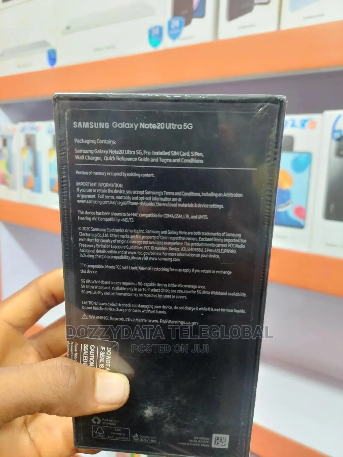 New Samsung Galaxy Note 20 Ultra 5G 128 GB