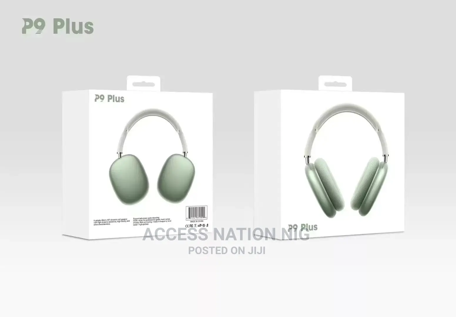 P9 Plus Wireless Bluetooth Headphones, Sports Game Subwoofer