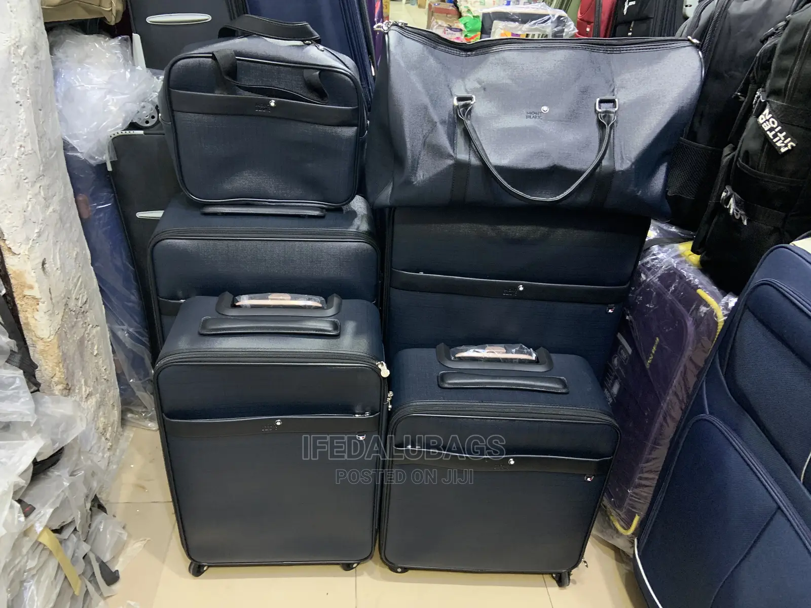 Set of Quality Imported Mont Blac Traveling Luggage