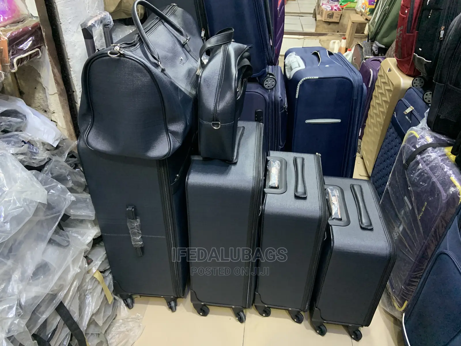 Set of Quality Imported Mont Blac Traveling Luggage