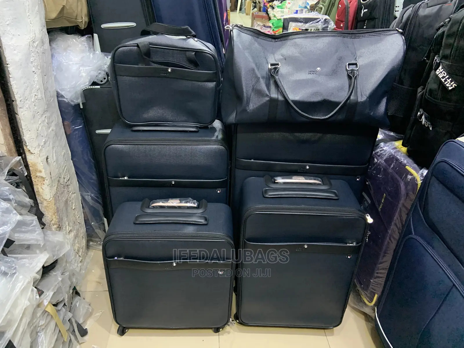 Set of Quality Imported Mont Blac Traveling Luggage