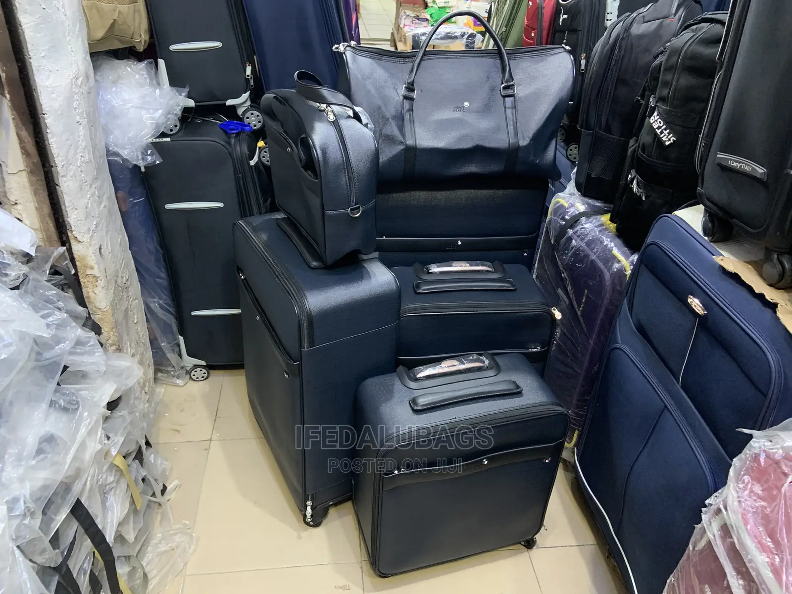 Set of Quality Imported Mont Blac Traveling Luggage