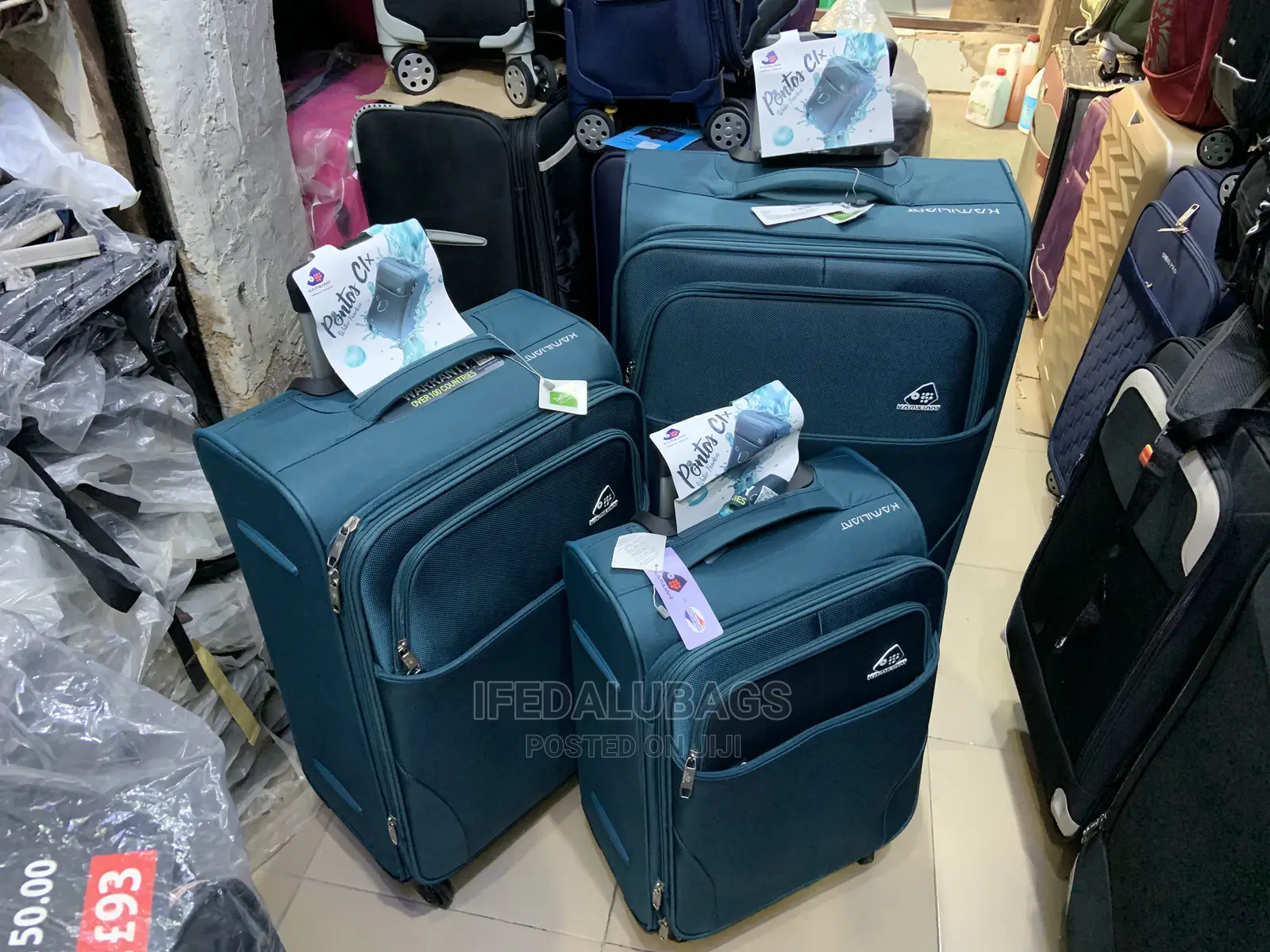 Set of High Quality Water Fearless Traveling Luggage