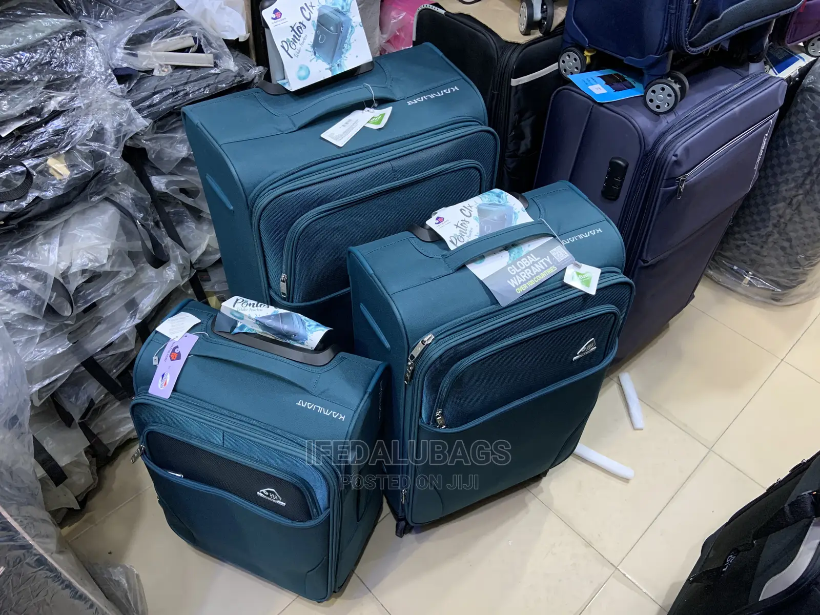 Set of High Quality Water Fearless Traveling Luggage