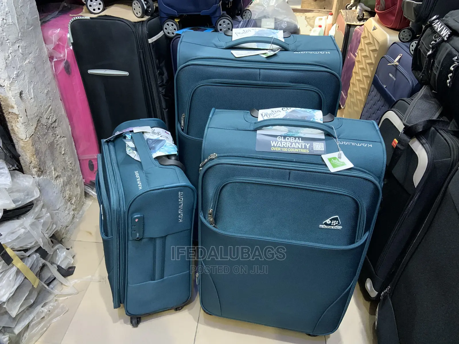 Set of High Quality Water Fearless Traveling Luggage