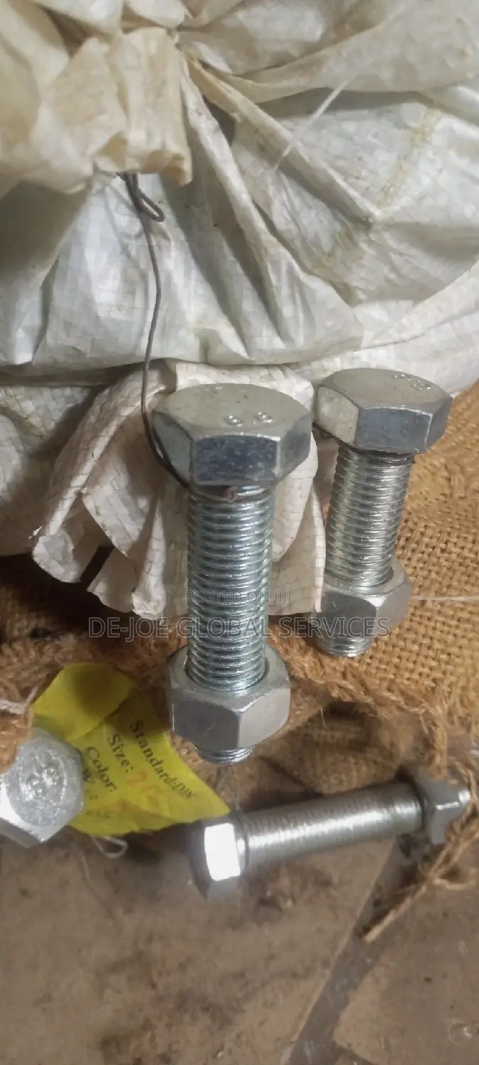 24mm X 100 Bolt and Nut 8.8 Grade Available in Stock
