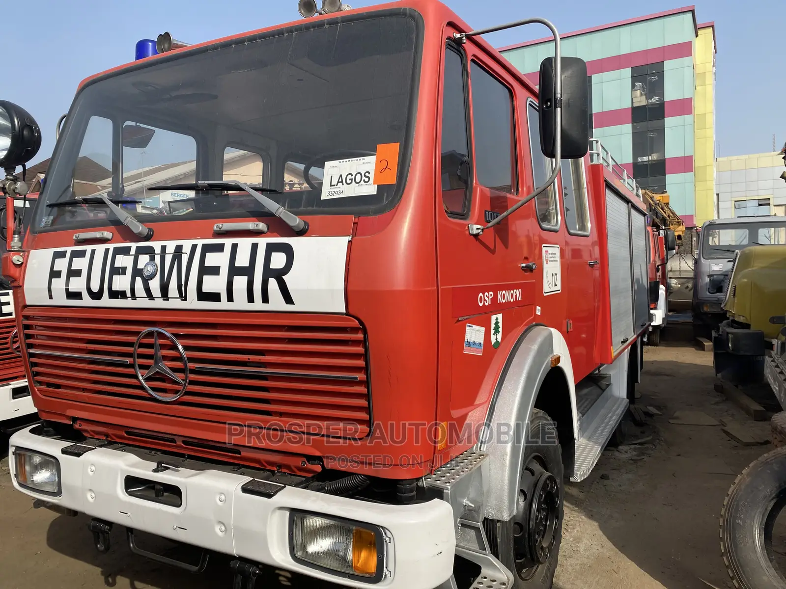 Fire Service Truck