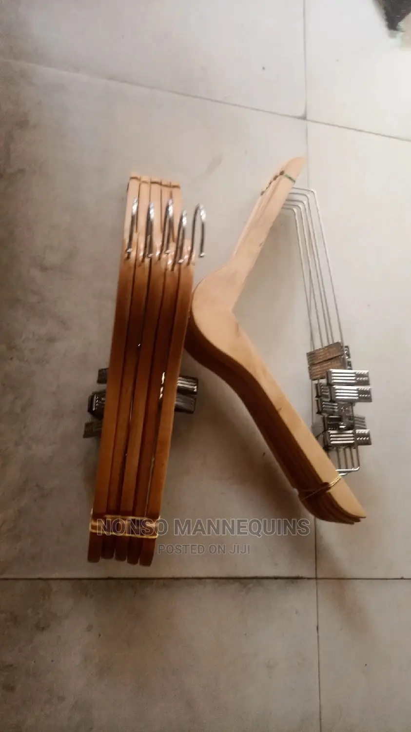 Neat Wooden Clip Hangers Packs