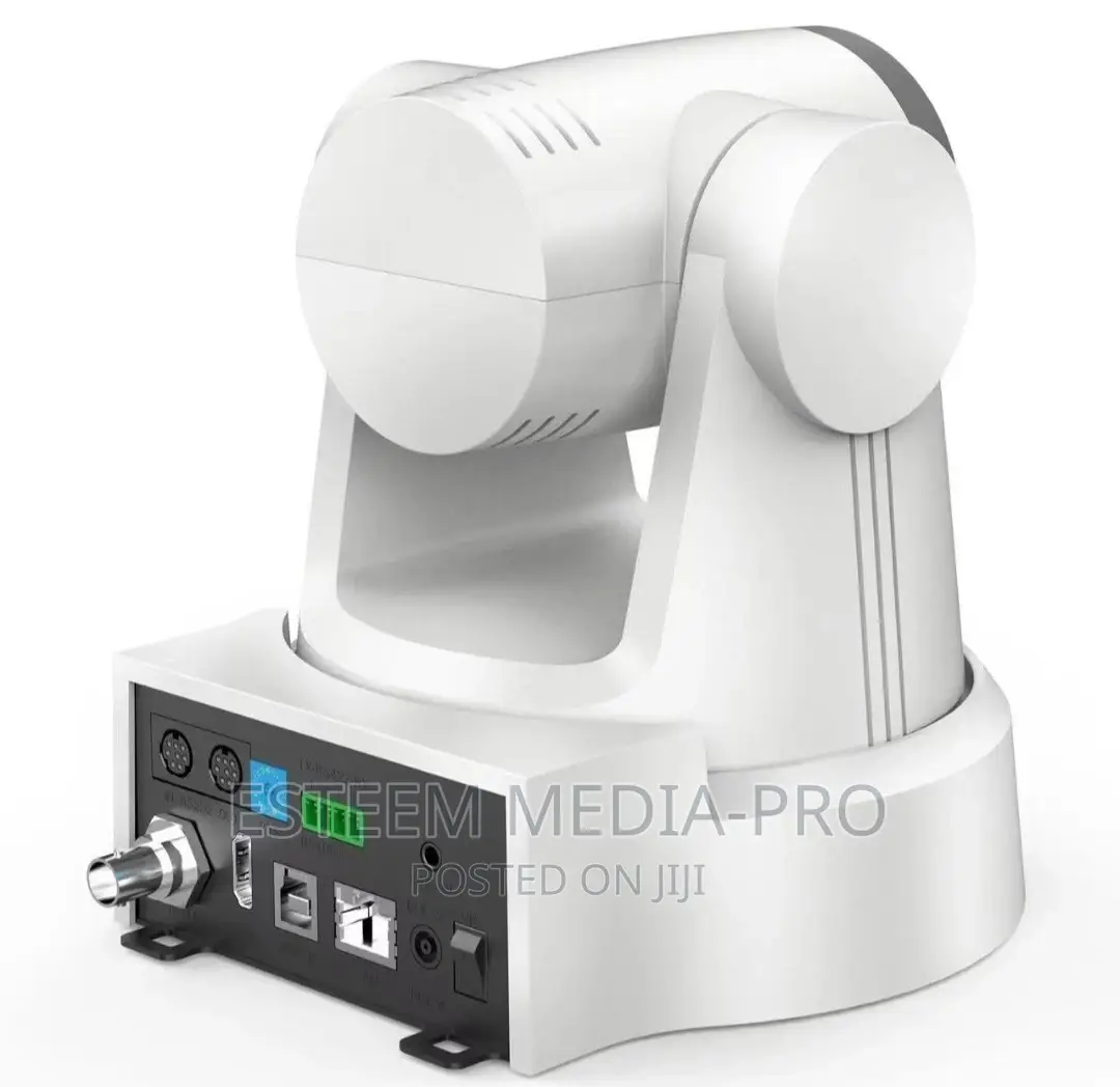 White Ptz Full HD Camera With AI Tracker