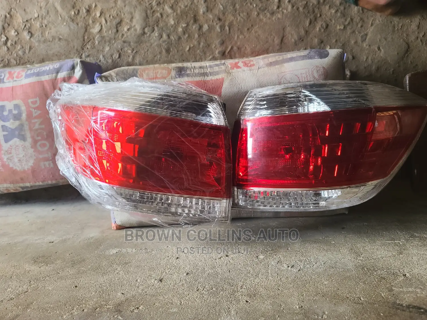 Rear Lights Toyota Highlander 2011-2013