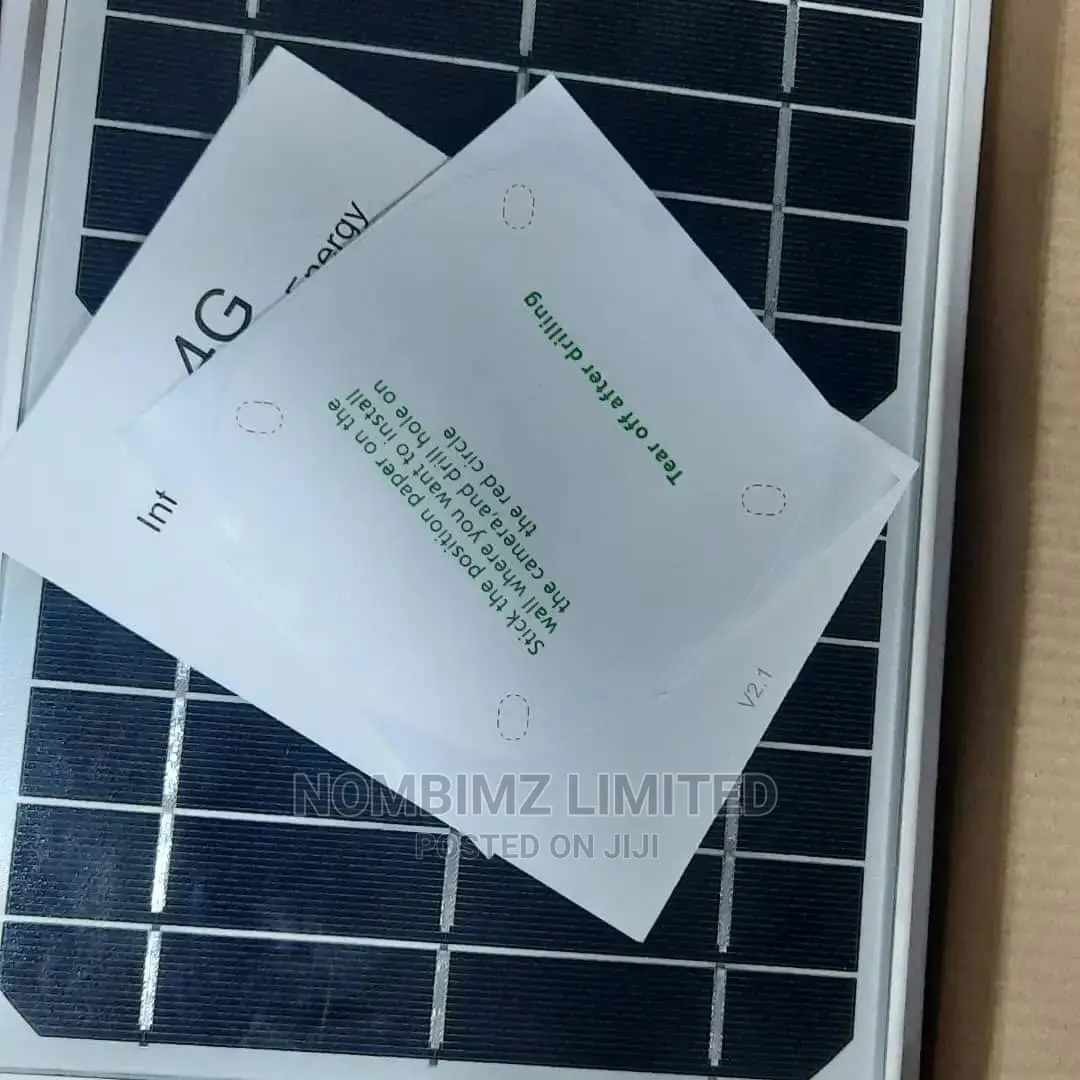 All In One CCTV Solar Camara