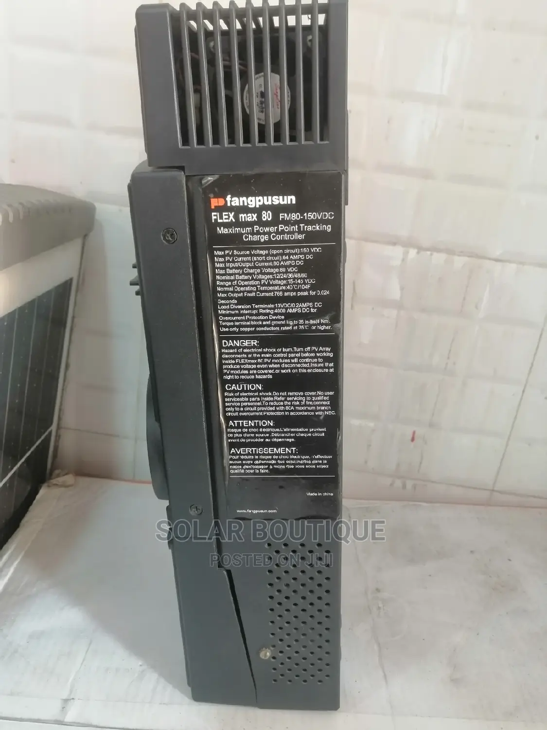 80a Fangpusun MPPT Solar Charge Controller