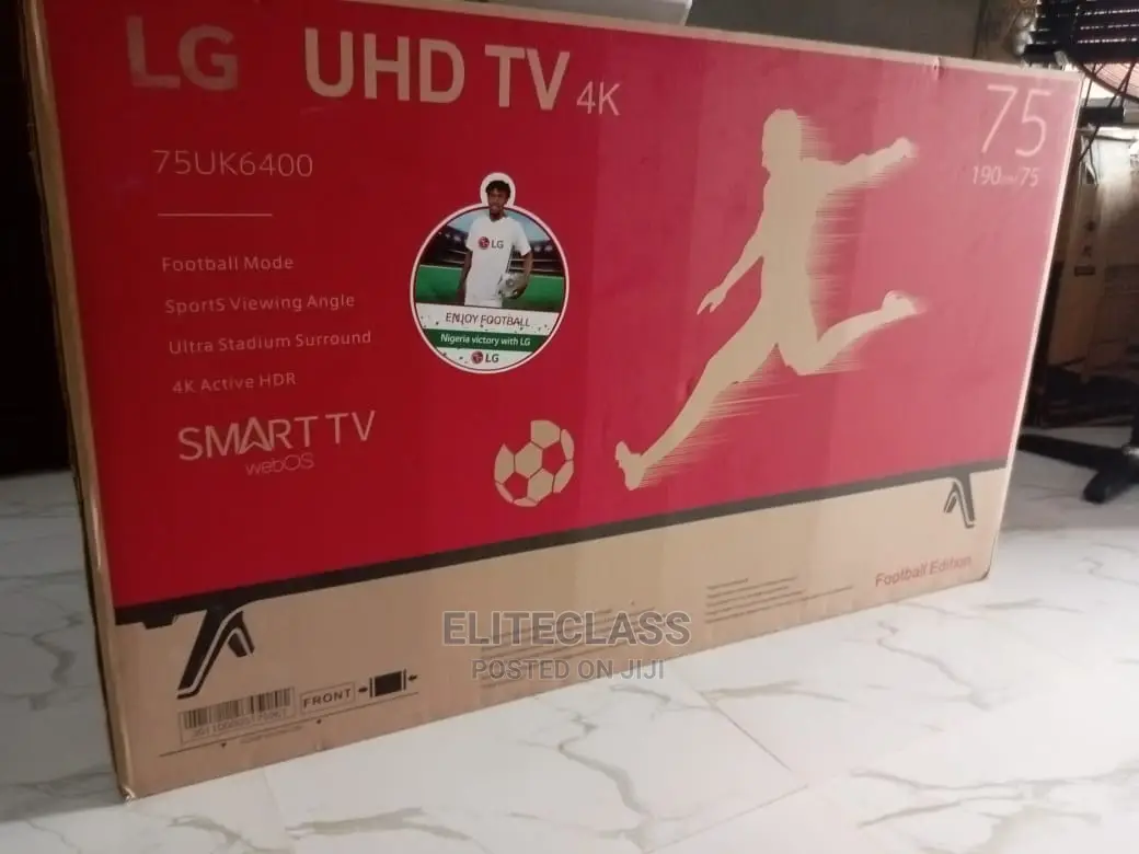 LG 75" Uhd Smart Tv+ Miracast+Youtube+Netflix+Browser