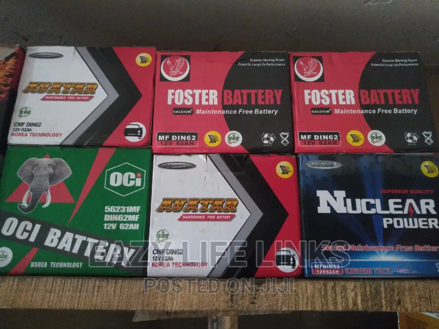 All Size of Battery Is for All Vehicles Is Available