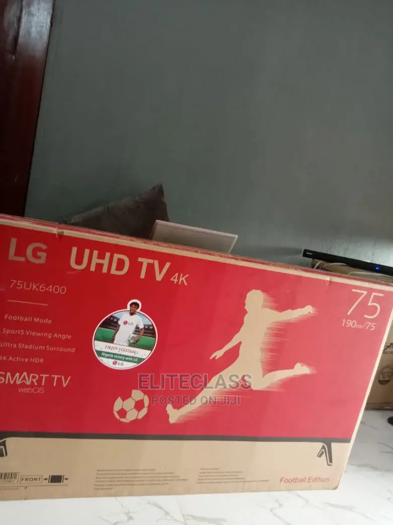 75 Inches LG Uhd Smart TV Brand New With 2 Yrs Warranty