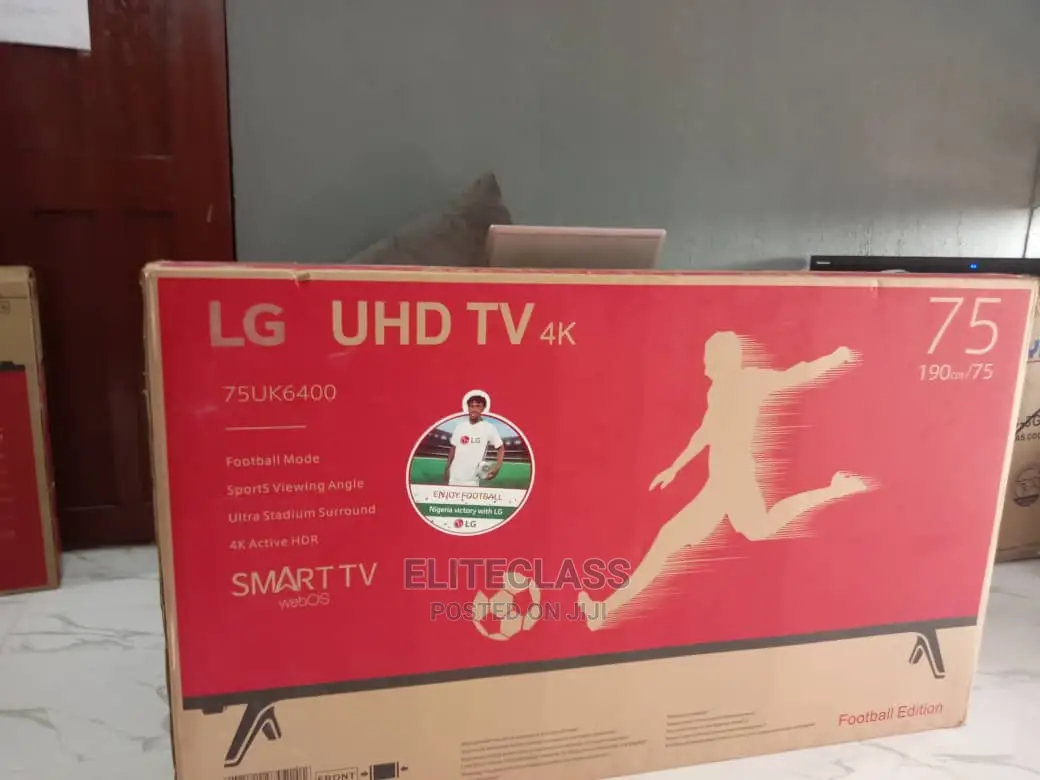 Brand-New LG 75" Uhd Smart Tv+Youtube+Netflix+Miracast