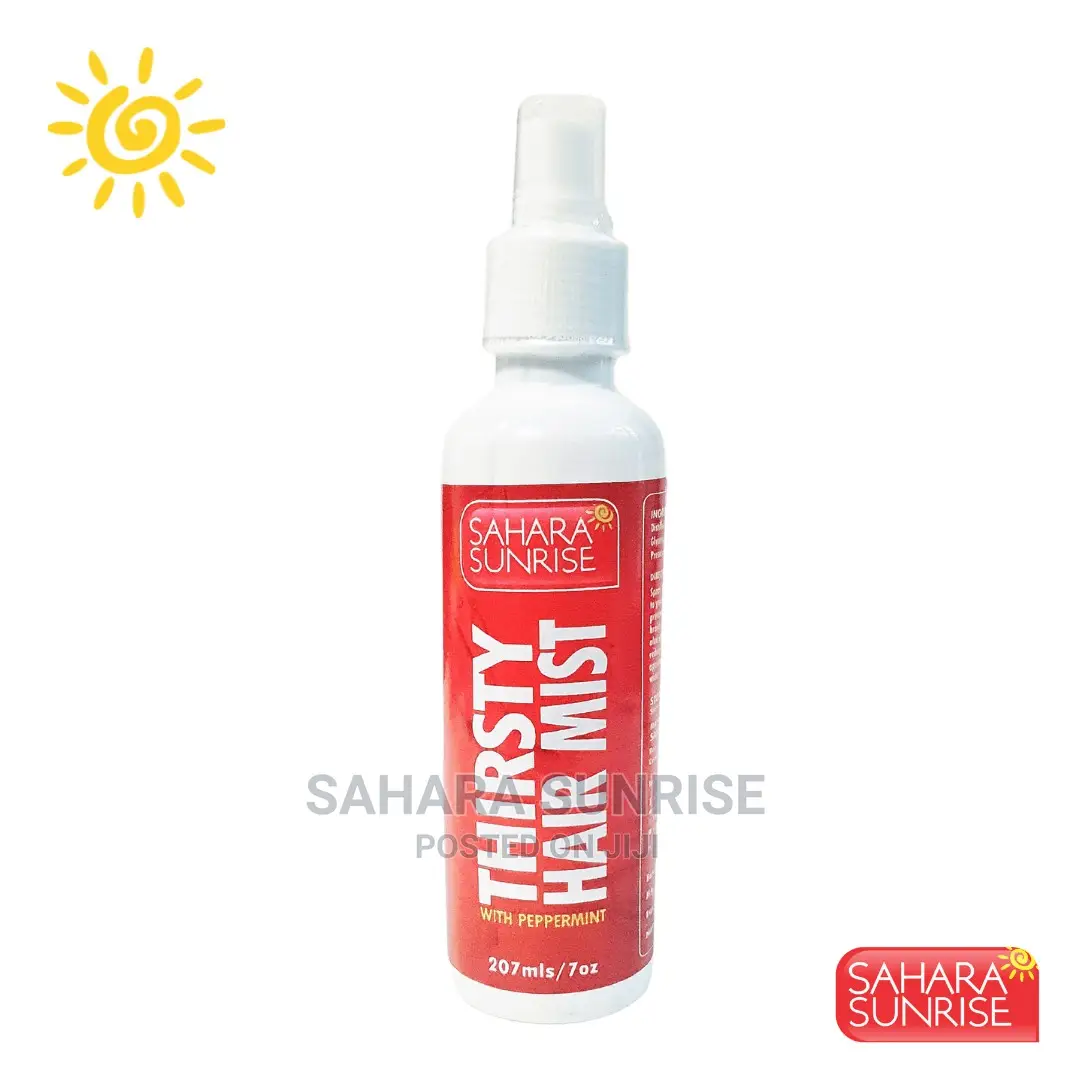 Thirsty Hair Mist With Peppermint, Hydrating Hair Mist