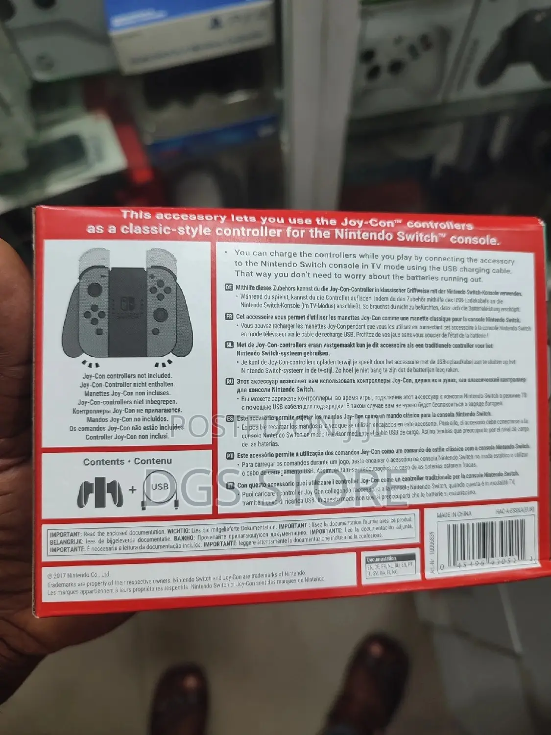 Nintendo Switch Joy Con Charging