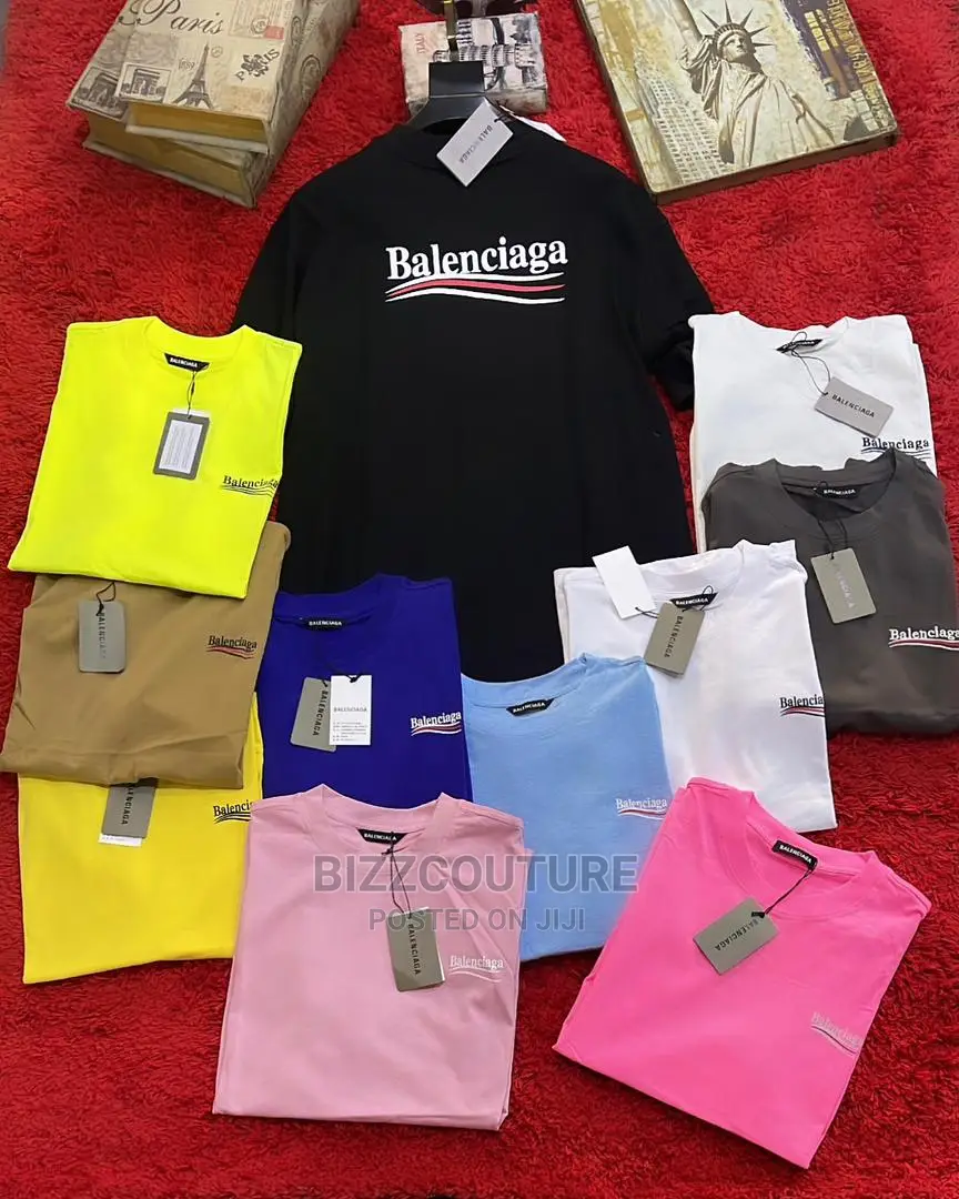 BALENCIAGA Top Notch T-Shirts Available in Store