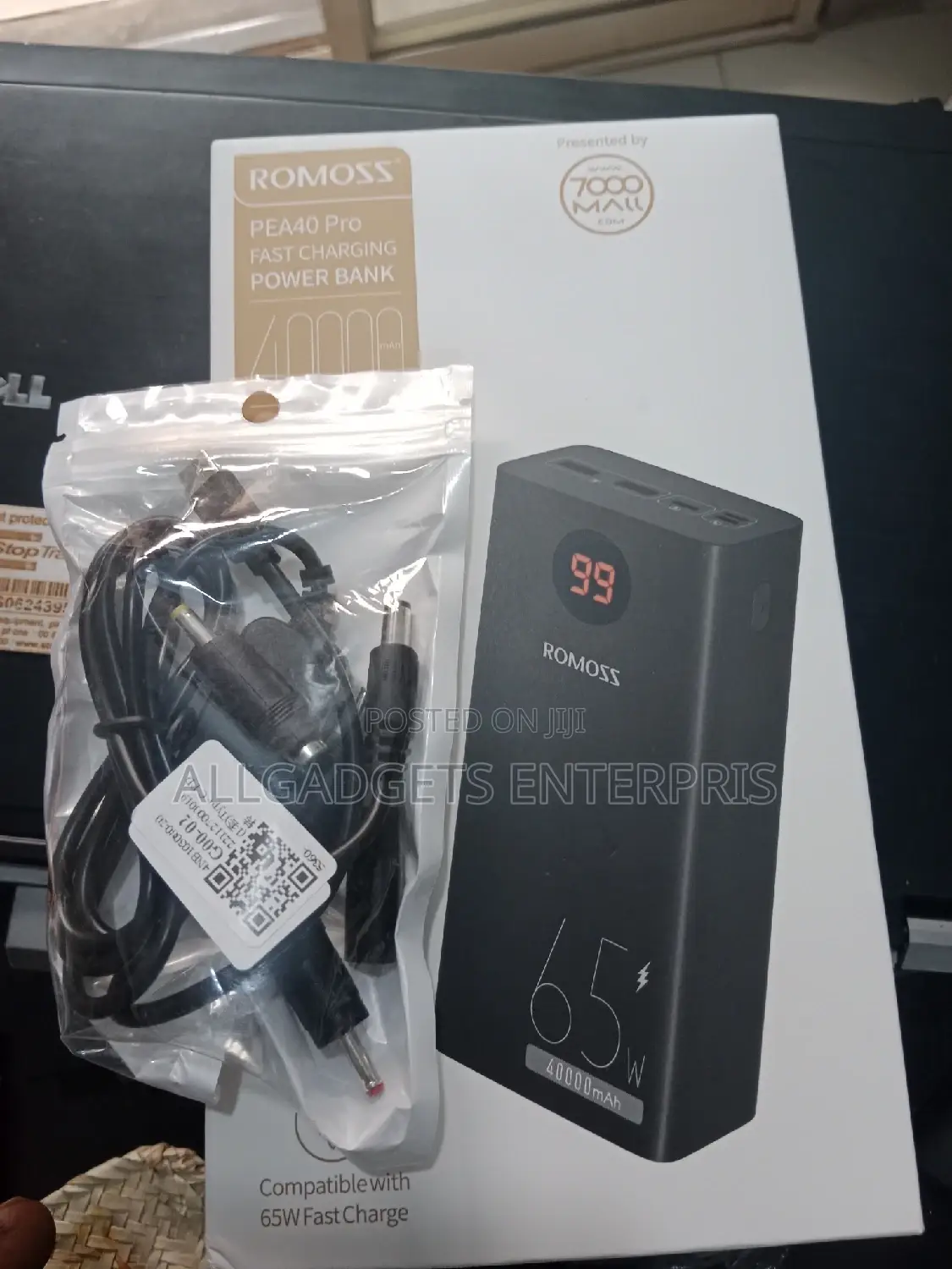 Romosss 65w 40000mah Laptop Power Bank