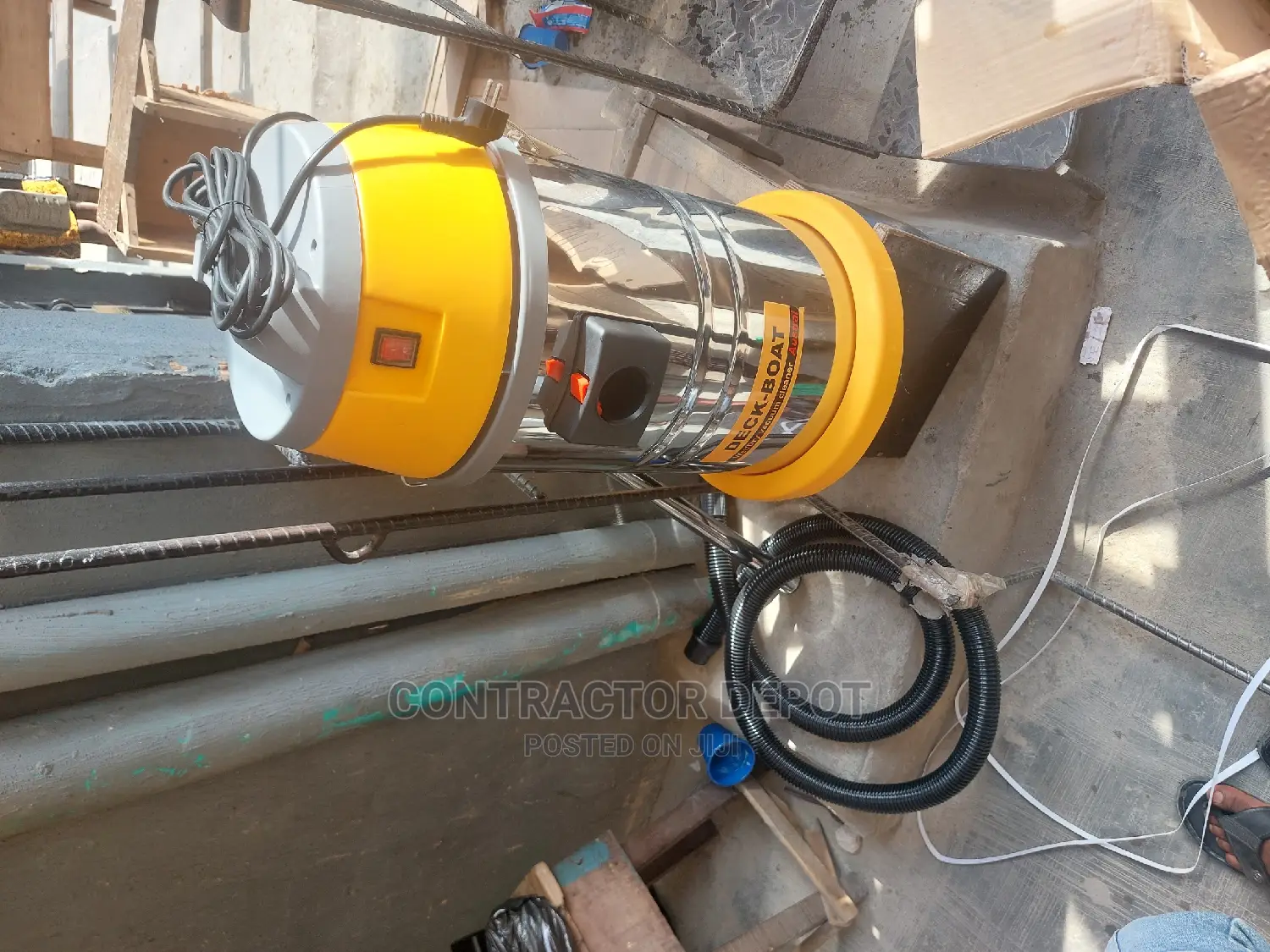 Solid and Vacuum Cleaner 30L With Stainless Steel Drum